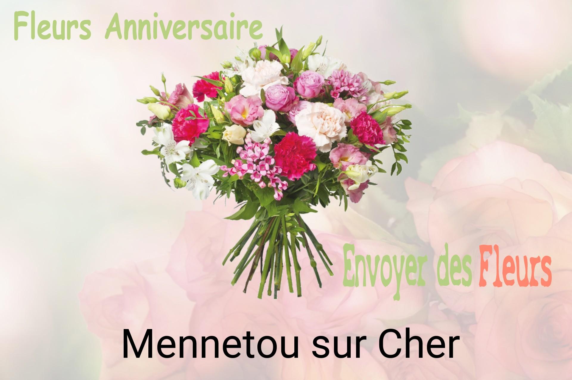 Bouquet de fleurs d’anniversaire livré à Mennetou-sur-Cher